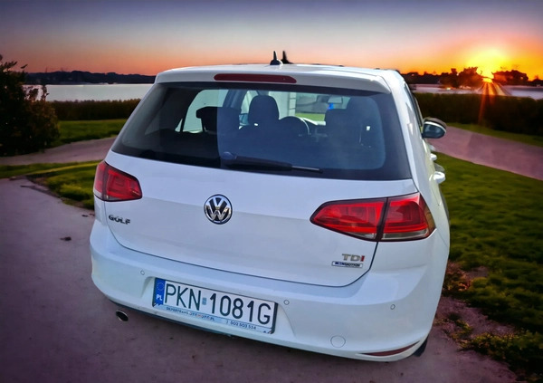Volkswagen Golf cena 38500 przebieg: 126000, rok produkcji 2015 z Sompolno małe 631